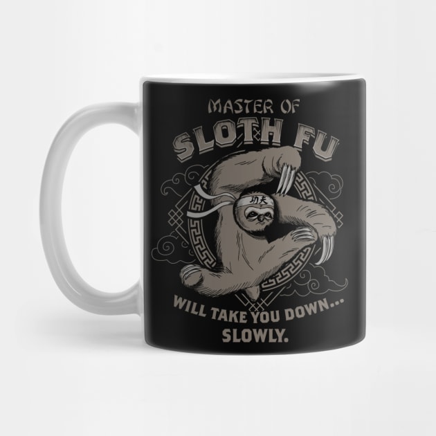 Sloth Fu by DeepFriedArt